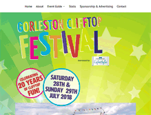 Tablet Screenshot of clifftopfestival.info